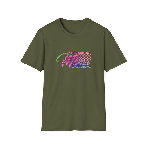 Stressed Out Mama Unisex Softstyle T-Shirt