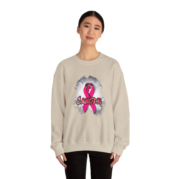 F Cancer Unisex Heavy Blend™ Crewneck Sweatshirt