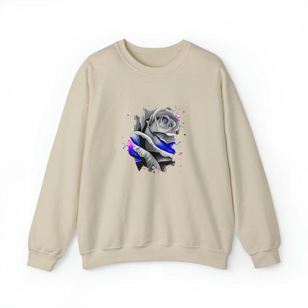 Rose Unisex Heavy Blend™ Crewneck Sweatshirt