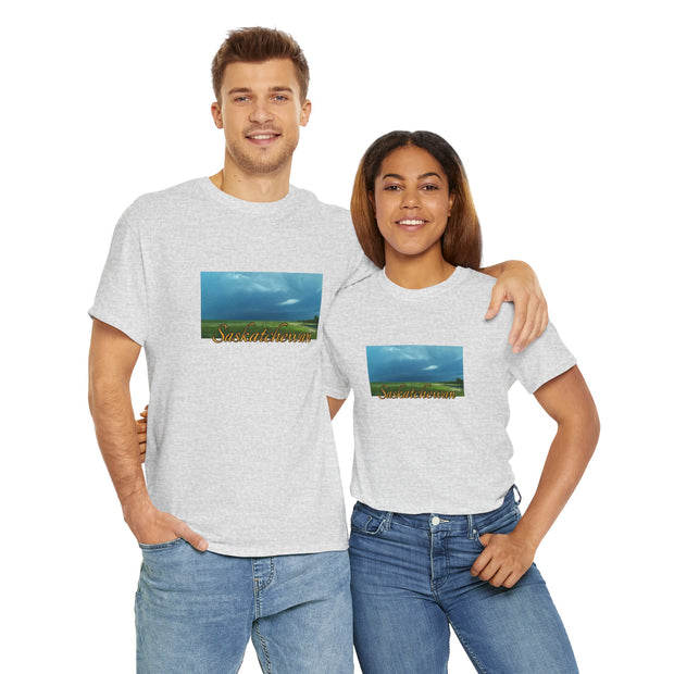 Saskatchewan Skies Unisex Heavy Cotton Tee
