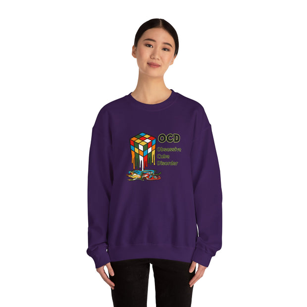 Rubik Cube Unisex Heavy Blend™ Crewneck Sweatshirt