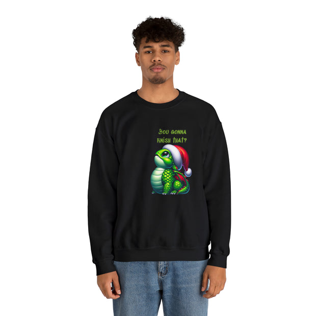 Christmas dragon Unisex Heavy Blend™ Crewneck Sweatshirt