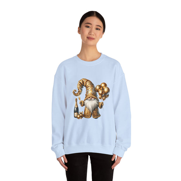New Year Gnome Unisex Heavy Blend™ Crewneck Sweatshirt