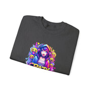 Graffiti Anime Girls Unisex Heavy Blend™ Crewneck Sweatshirt