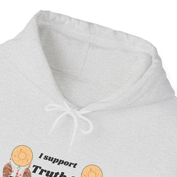 I Support Truth & Reconciliation Unisex Heavy Blend™ Hooded Sweatshirt