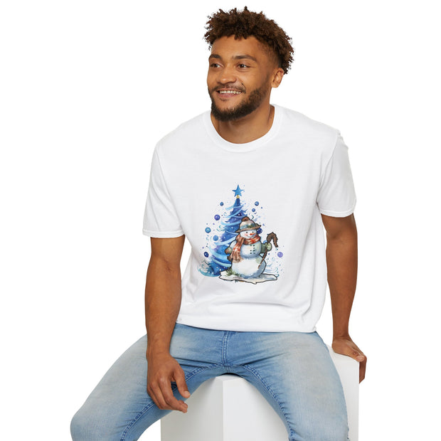 Snowman Unisex Softstyle T-Shirt