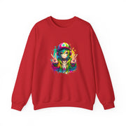 Graffiti Anime Girls Unisex Heavy Blend™ Crewneck Sweatshirt