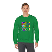 Support the Fight Unisex Heavy Blend™ Crewneck Sweatshirt