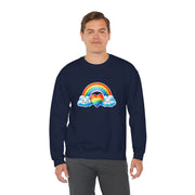 Rainbow Love Unisex Heavy Blend™ Crewneck Sweatshirt
