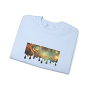 Golden Musical Notes Unisex Heavy Blend™ Crewneck Sweatshirt