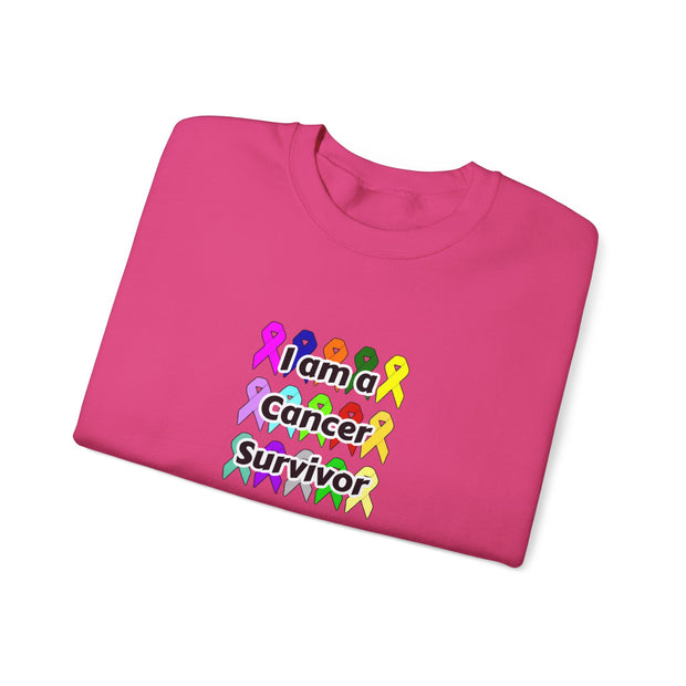 Cancer Survivor Unisex Heavy Blend™ Crewneck Sweatshirt