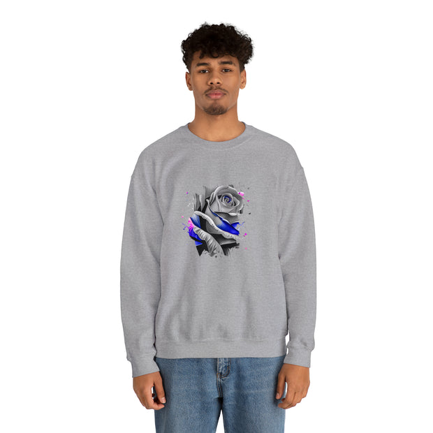 Rose Unisex Heavy Blend™ Crewneck Sweatshirt