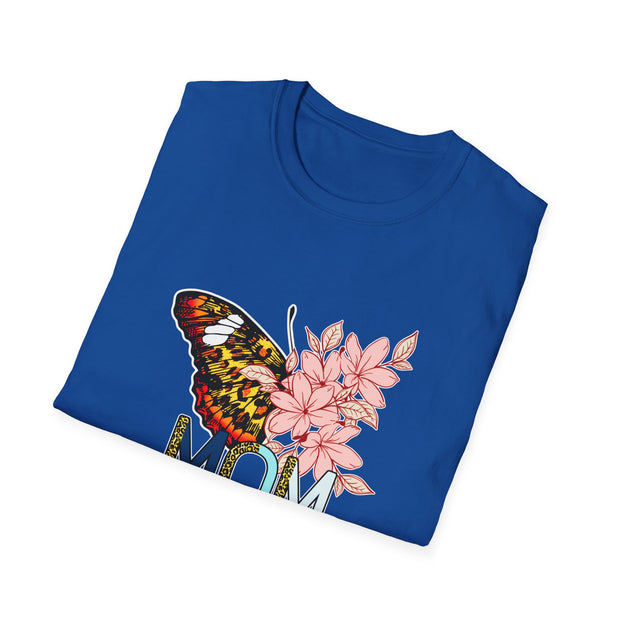 Butterfly Mom Unisex Softstyle T-Shirt