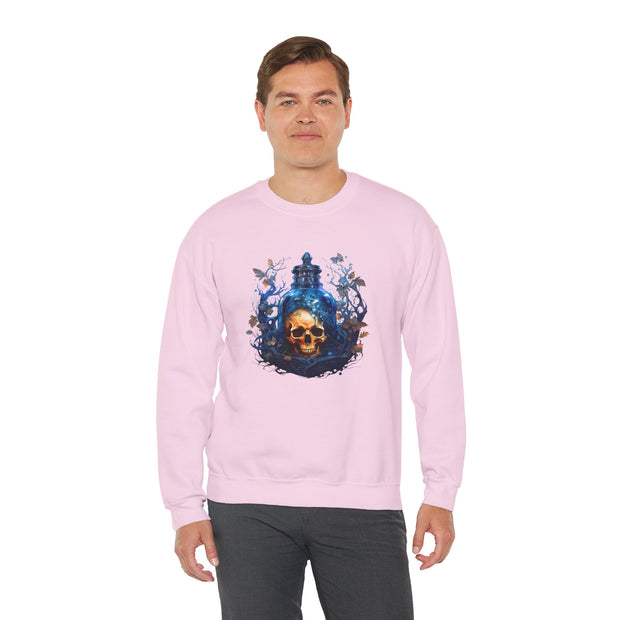 Bottled Skull Unisex Heavy Blend™ Crewneck Sweatshirt