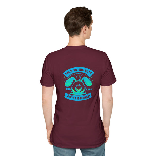 Talk to the Butt Unisex Softstyle T-Shirt