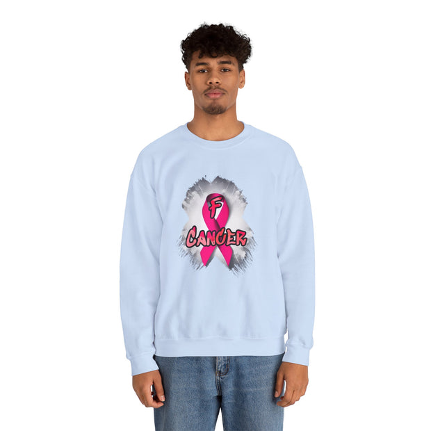 F Cancer Unisex Heavy Blend™ Crewneck Sweatshirt