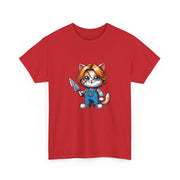 Horror Movie Cats Unisex Heavy Cotton Tee