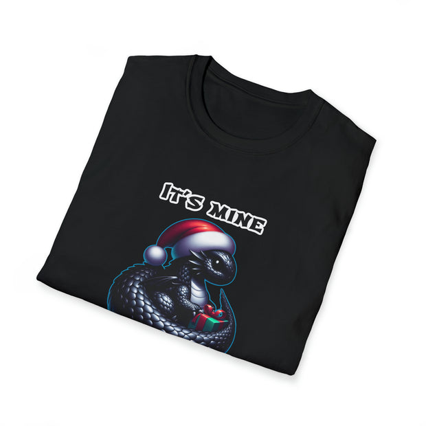 Christmas dragon Unisex Softstyle T-Shirt
