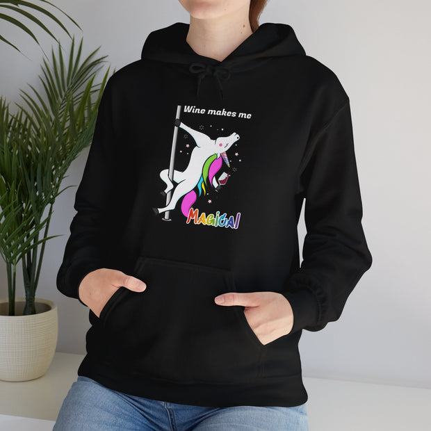 Unicorn Wine Unisex Heavy Blend™ Hooded Sweatshirt