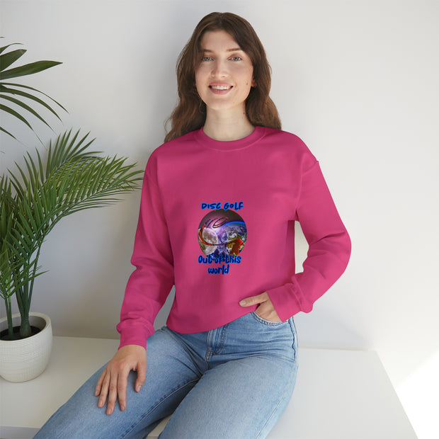 Disc golf Unisex Heavy Blend™ Crewneck Sweatshirt