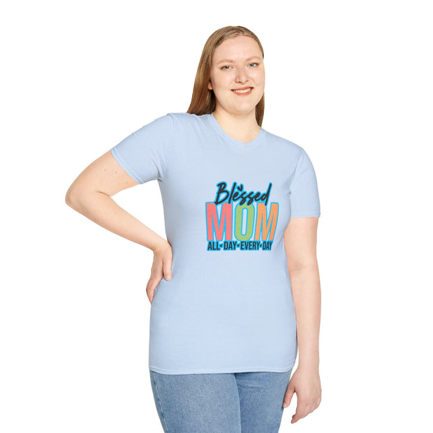 Blessed Mom Unisex Softstyle T-Shirt