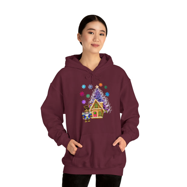 Gnome nutcracker Unisex Heavy Blend™ Hooded Sweatshirt