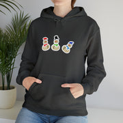Snowmen Unisex Heavy Blend™ Hooded Sweatshirt
