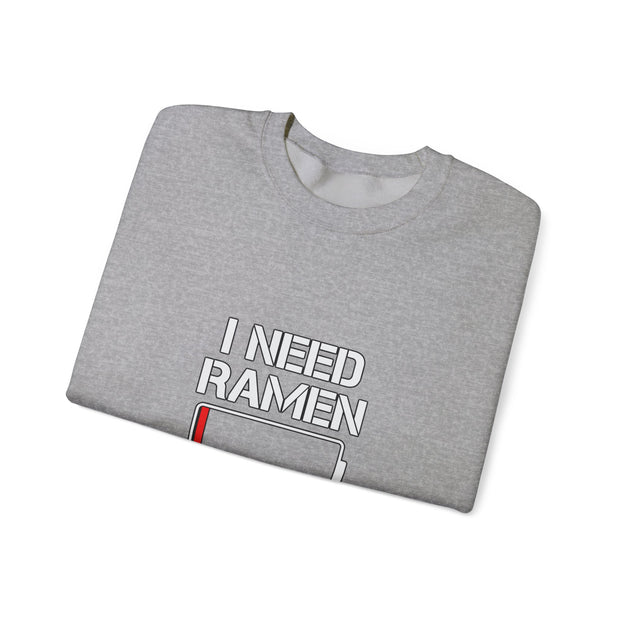 I Need Ramen Unisex Heavy Blend™ Crewneck Sweatshirt