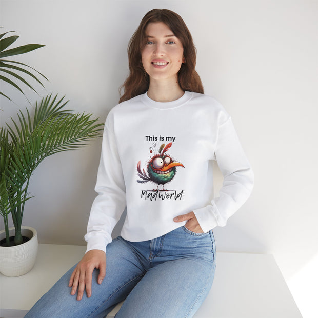 This is My Mad World Unisex Heavy Blend™ Crewneck Sweatshirt