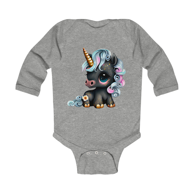 Unicorn Infant Long Sleeve Bodysuit
