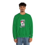 Christmas cat Unisex Heavy Blend™ Crewneck Sweatshirt