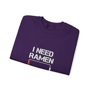 I Need Ramen Unisex Heavy Blend™ Crewneck Sweatshirt