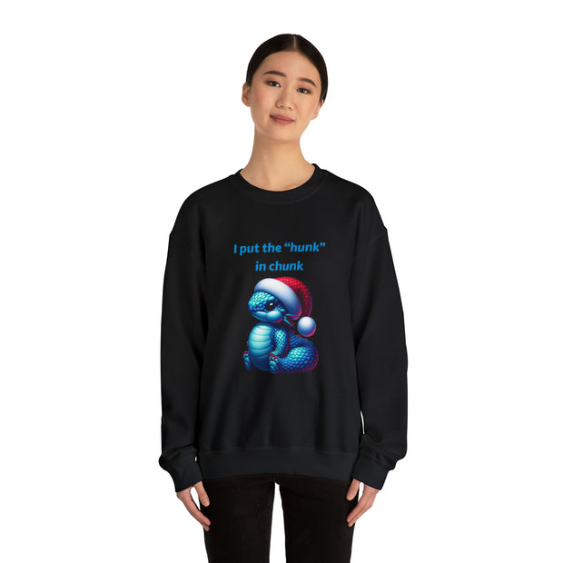 Christmas Dragon Unisex Heavy Blend™ Crewneck Sweatshirt
