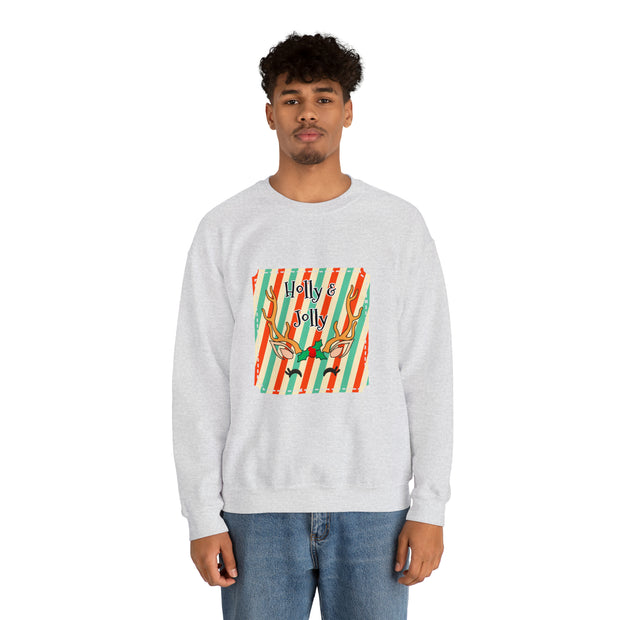 Reindeer Unisex Heavy Blend™ Crewneck Sweatshirt