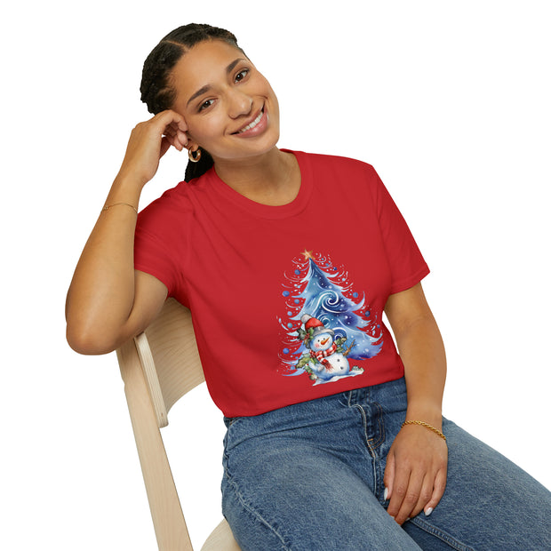 Snowman Unisex Softstyle T-Shirt