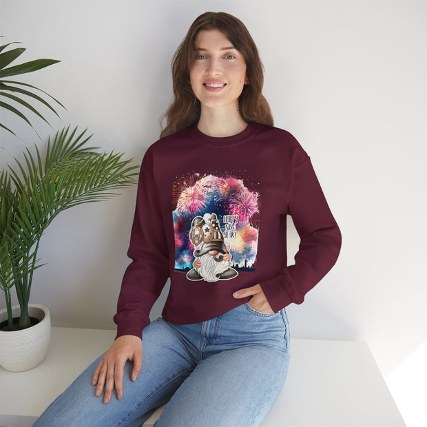 Gnome New Year Unisex Heavy Blend™ Crewneck Sweatshirt