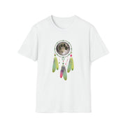Wolf Dream catcher Unisex Softstyle T-Shirt