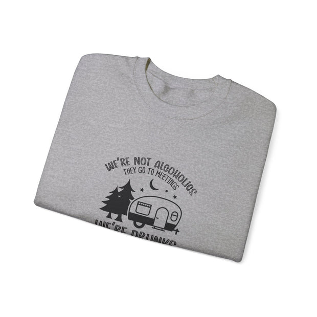 Camping Drunks Unisex Heavy Blend™ Crewneck Sweatshirt