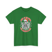 Festive Skeleton Unisex Heavy Cotton Tee