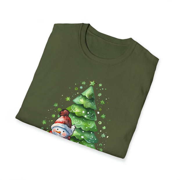 Snowman Unisex Softstyle T-Shirt