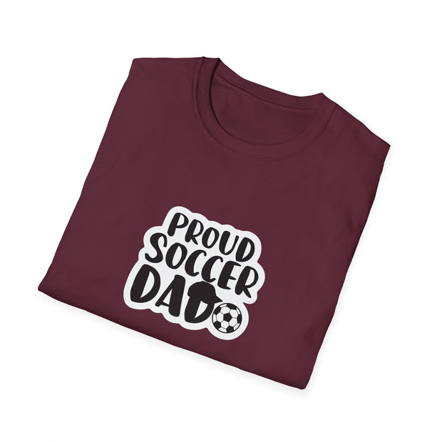 Proud Soccer Dad Unisex Softstyle T-Shirt