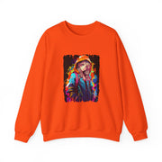 Graffiti Anime Girls Unisex Heavy Blend™ Crewneck Sweatshirt