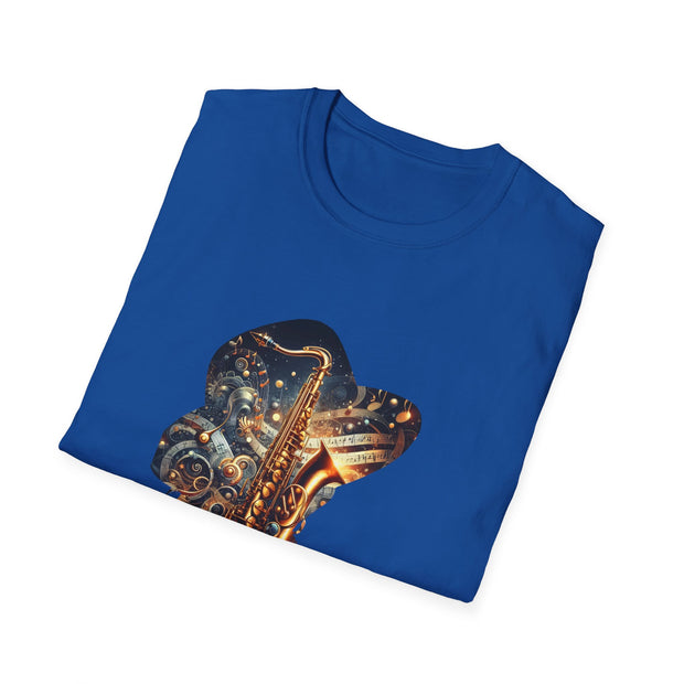 Saxophone Unisex Softstyle T-Shirt