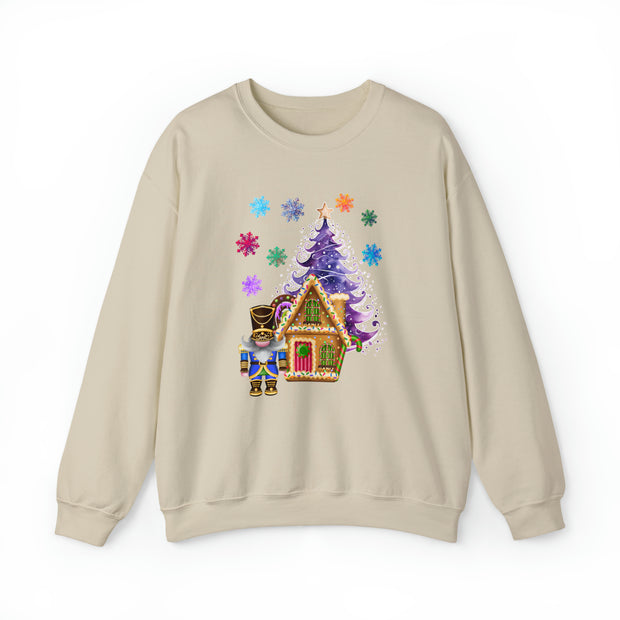Gnome Nutcracker Unisex Heavy Blend™ Crewneck Sweatshirt