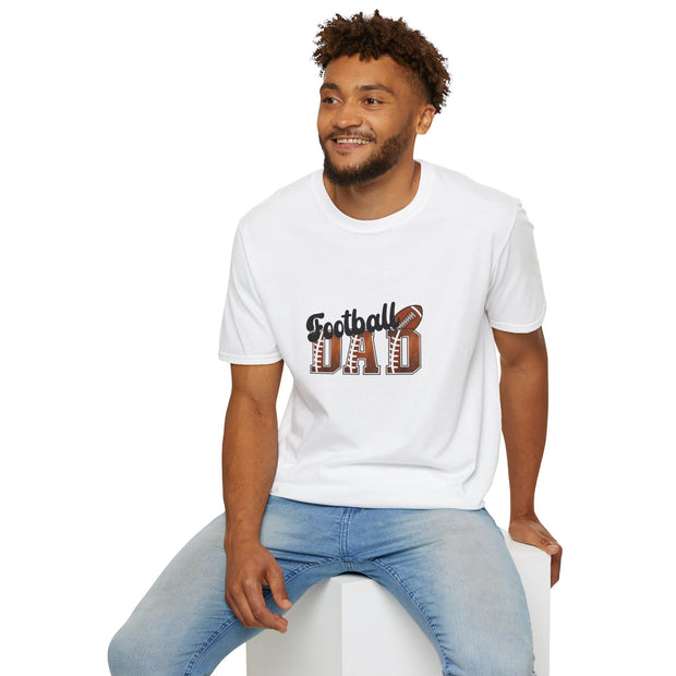 Football Dad Unisex Softstyle T-Shirt
