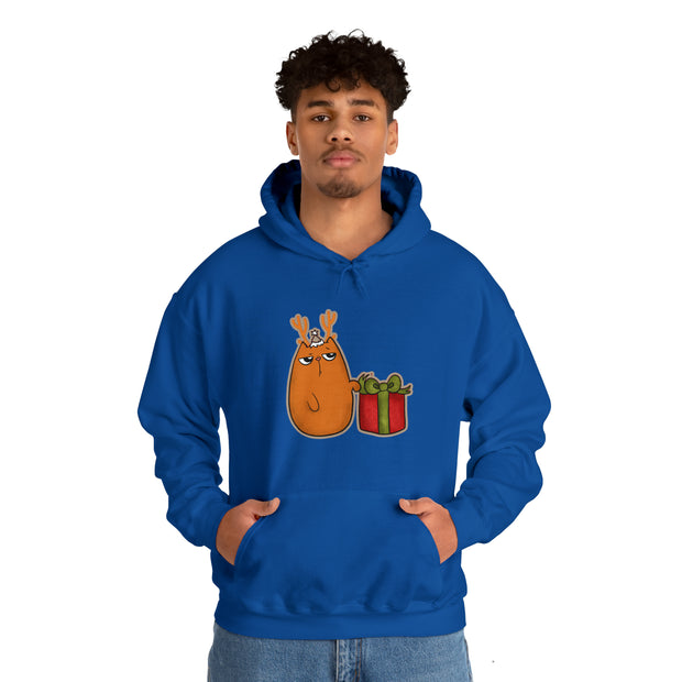 Christmas cat Unisex Heavy Blend™ Hooded Sweatshirt