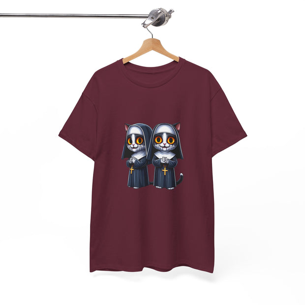 Horror Movie Cats Unisex Heavy Cotton Tee