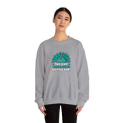 Ovarian Cancer Fighting Unisex Heavy Blend™ Crewneck Sweatshirt