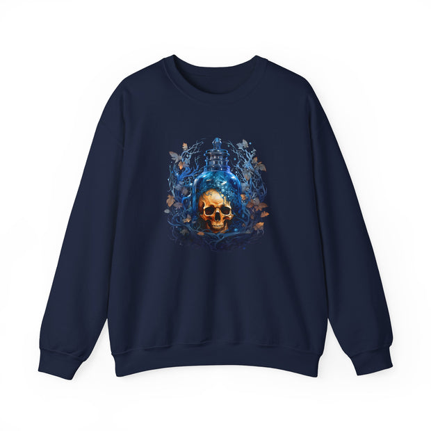 Bottled Skull Unisex Heavy Blend™ Crewneck Sweatshirt
