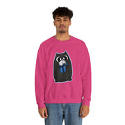 Christmas cat Unisex Heavy Blend™ Crewneck Sweatshirt